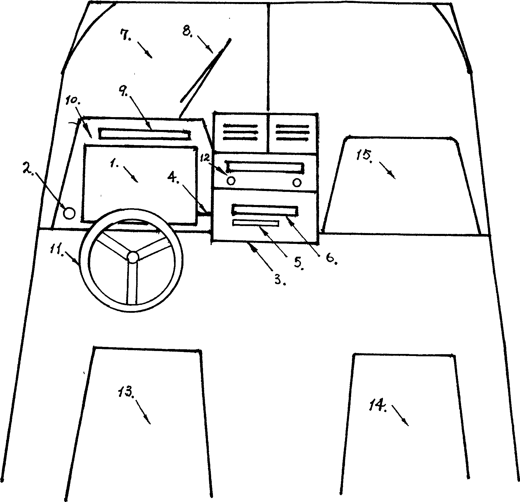 Computer in use for automobile