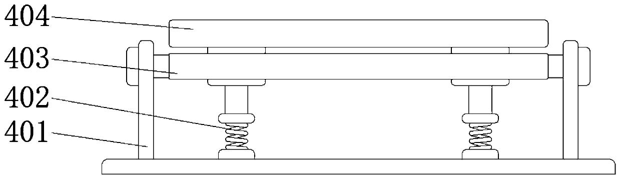 Continuous mold for hardware punching