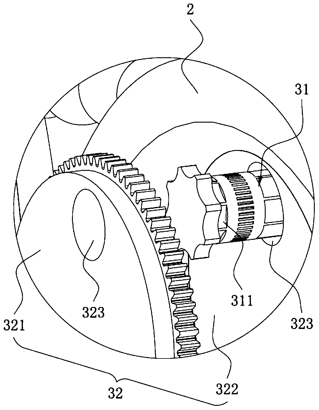 Antiskid infinitely variable transmission