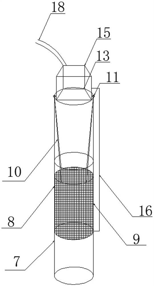 A wind energy cyanobacteria automatic collection equipment