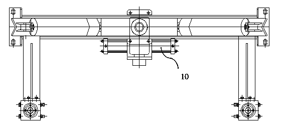 Full-automatic hydraulic deviation-prevention device