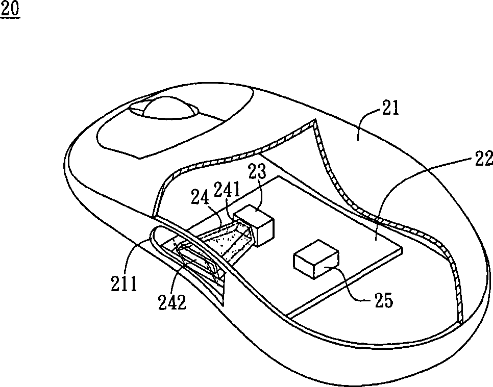 Input device with physiological signal sensing module