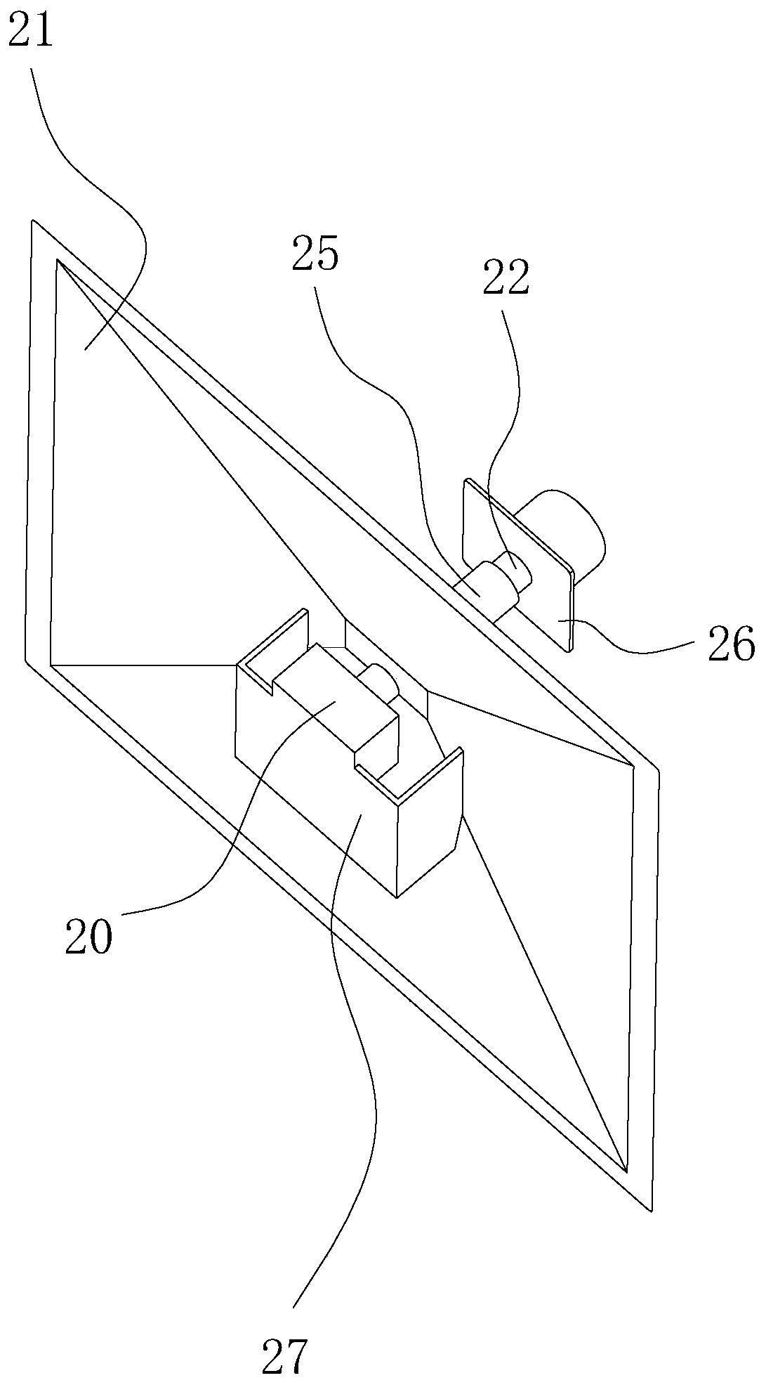 Automobile remote monitoring device based on electronic control