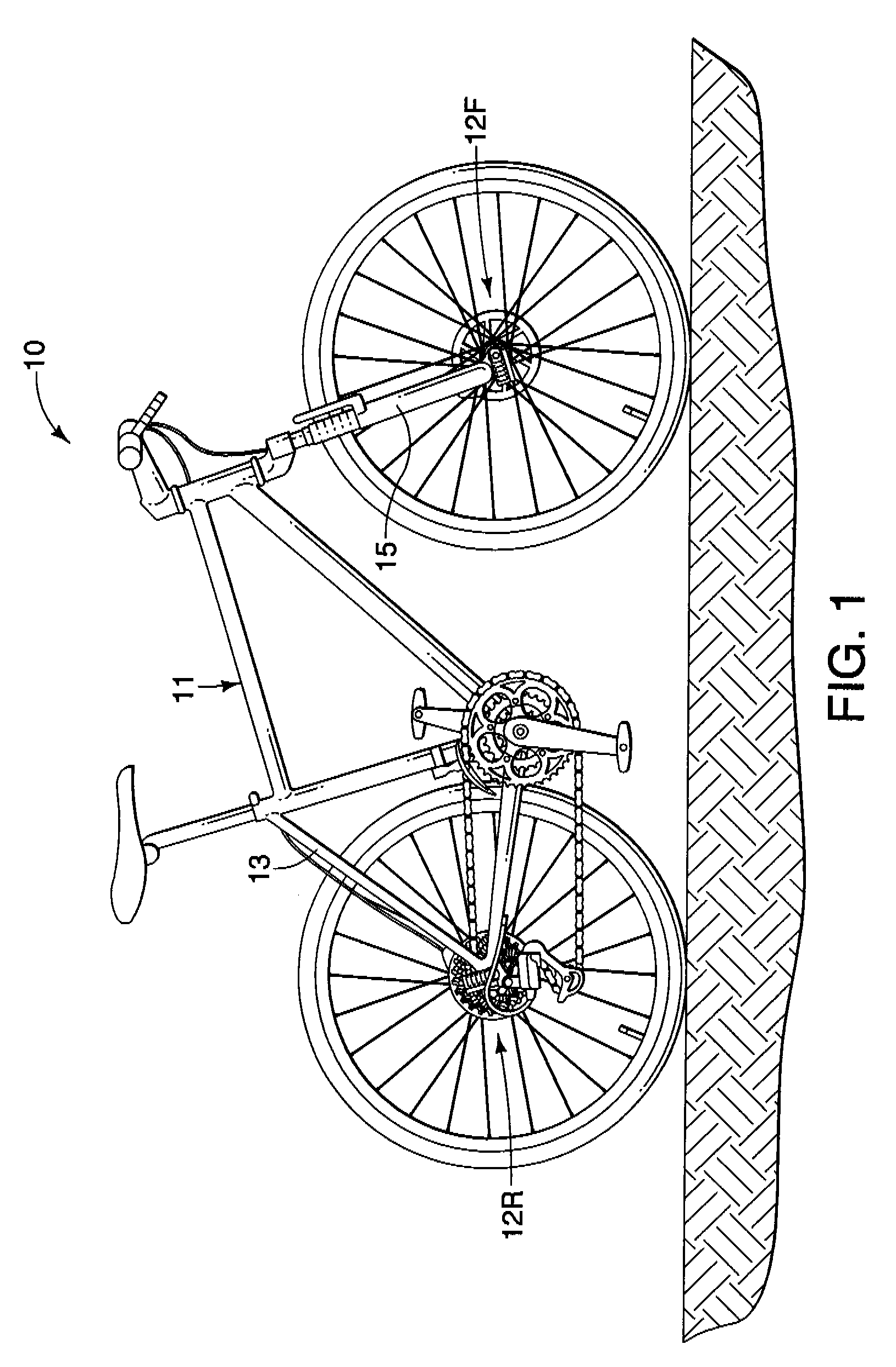 Bicycle quick release structure
