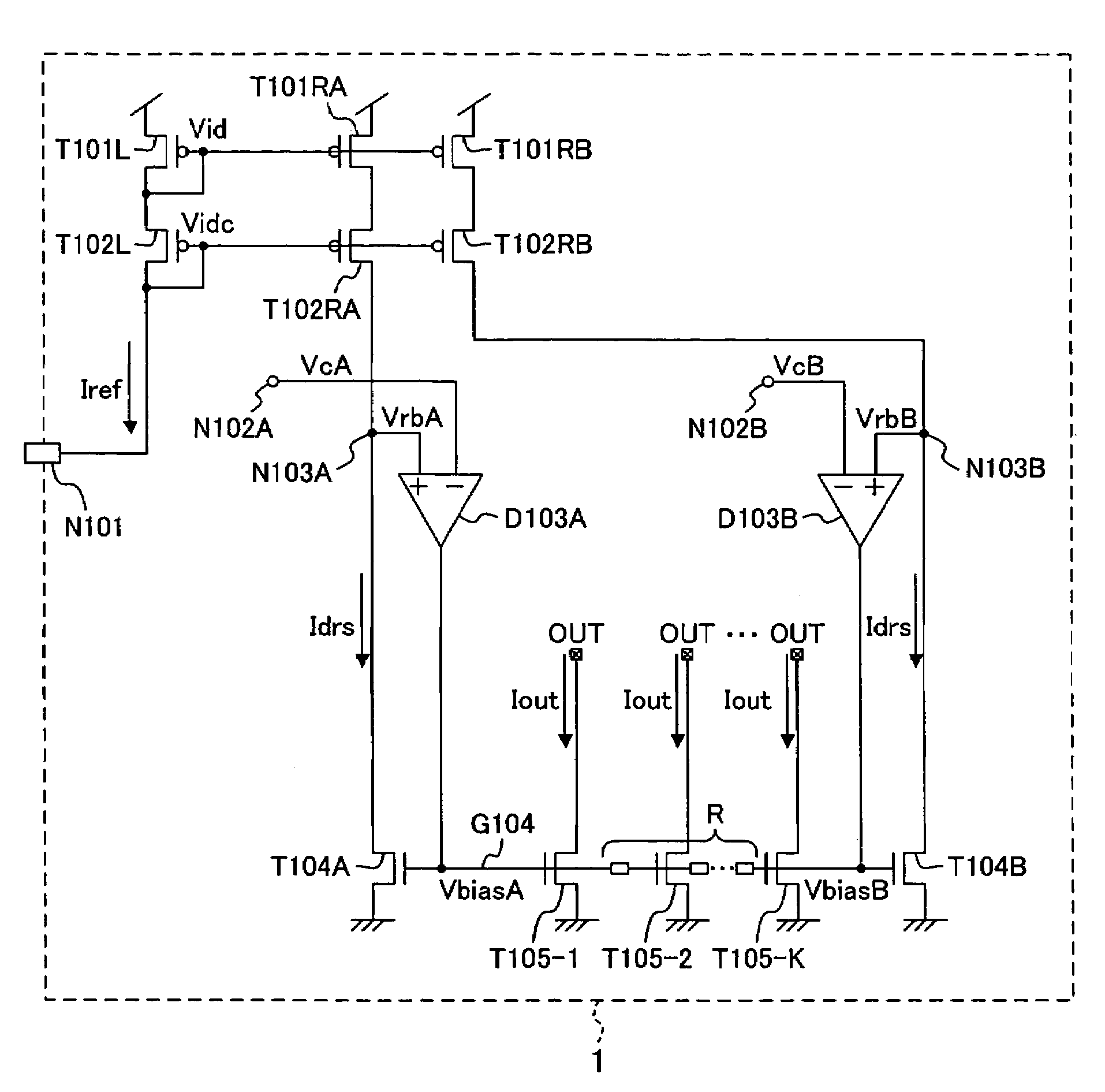 Current driver, data driver, and display device