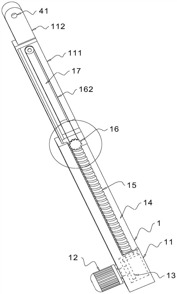 Building interior wall coating mechanism