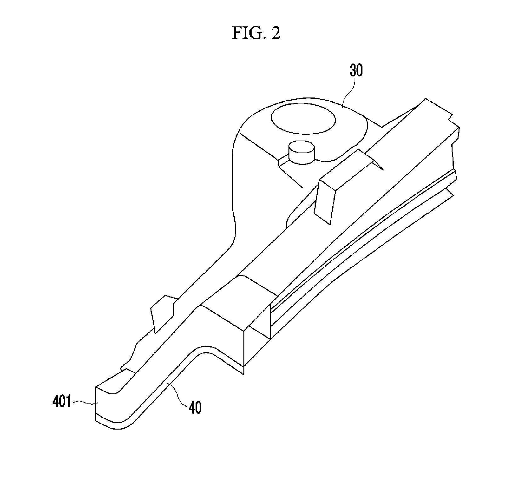 Reinforcing unit for vehicle body