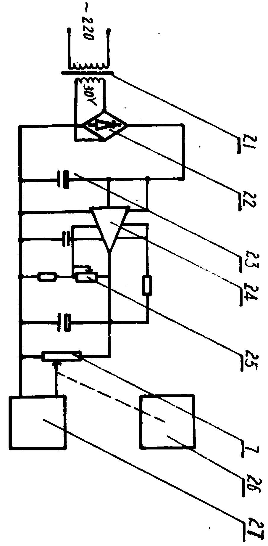 Voltage displacement digital display