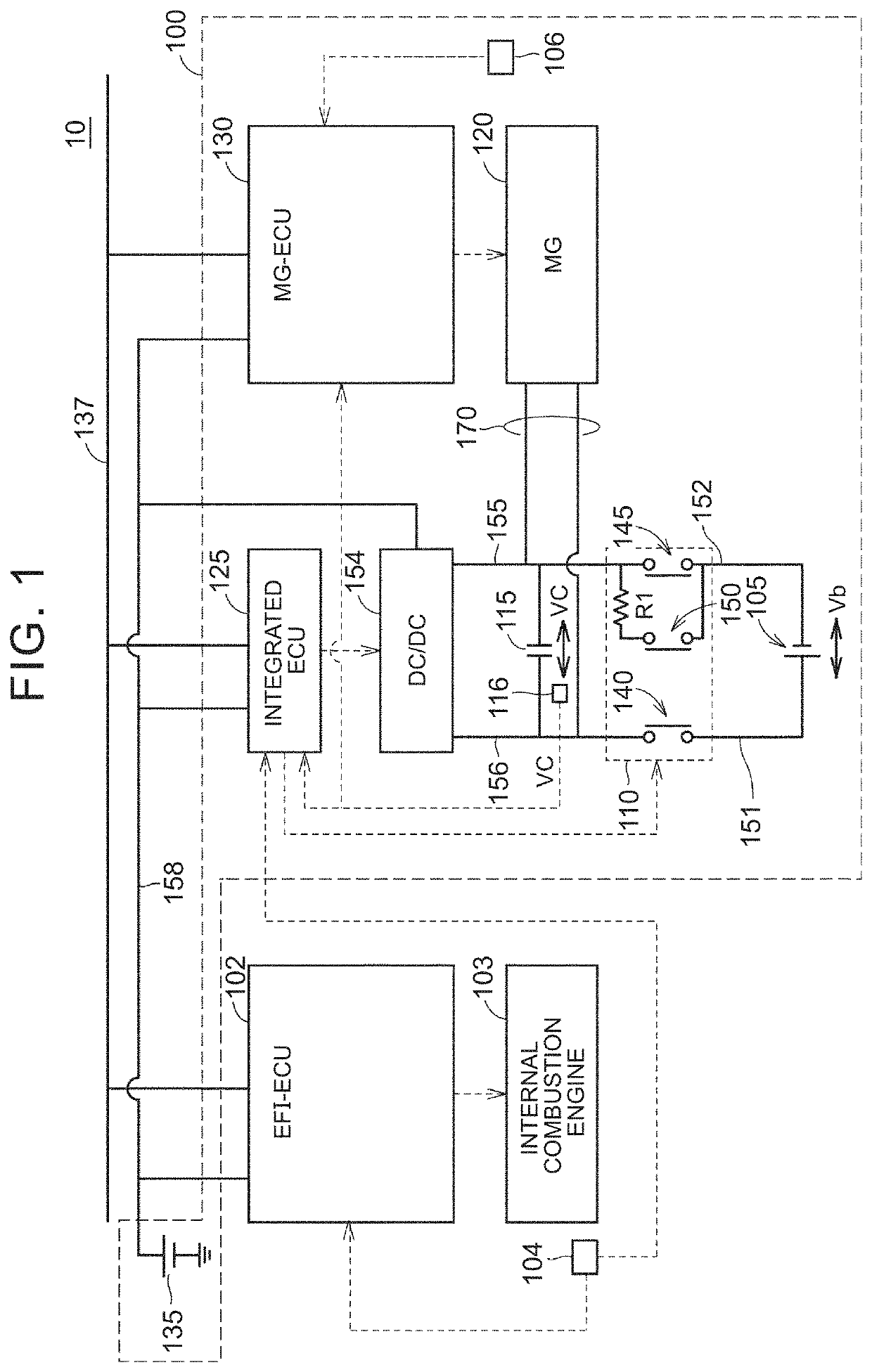 Motor control system and hybrid electric vehicle