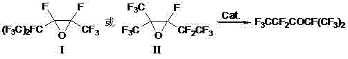 Preparation process of perfluoro-2-methyl-3-pentanone