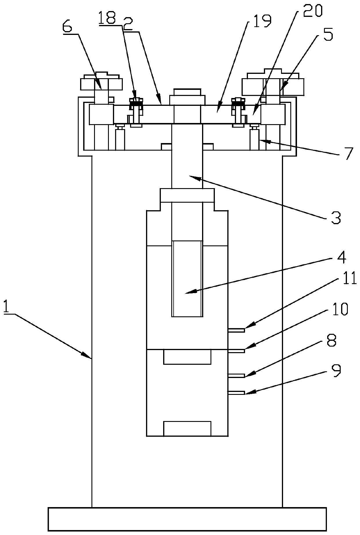 Gear transmission clutch high power screw press