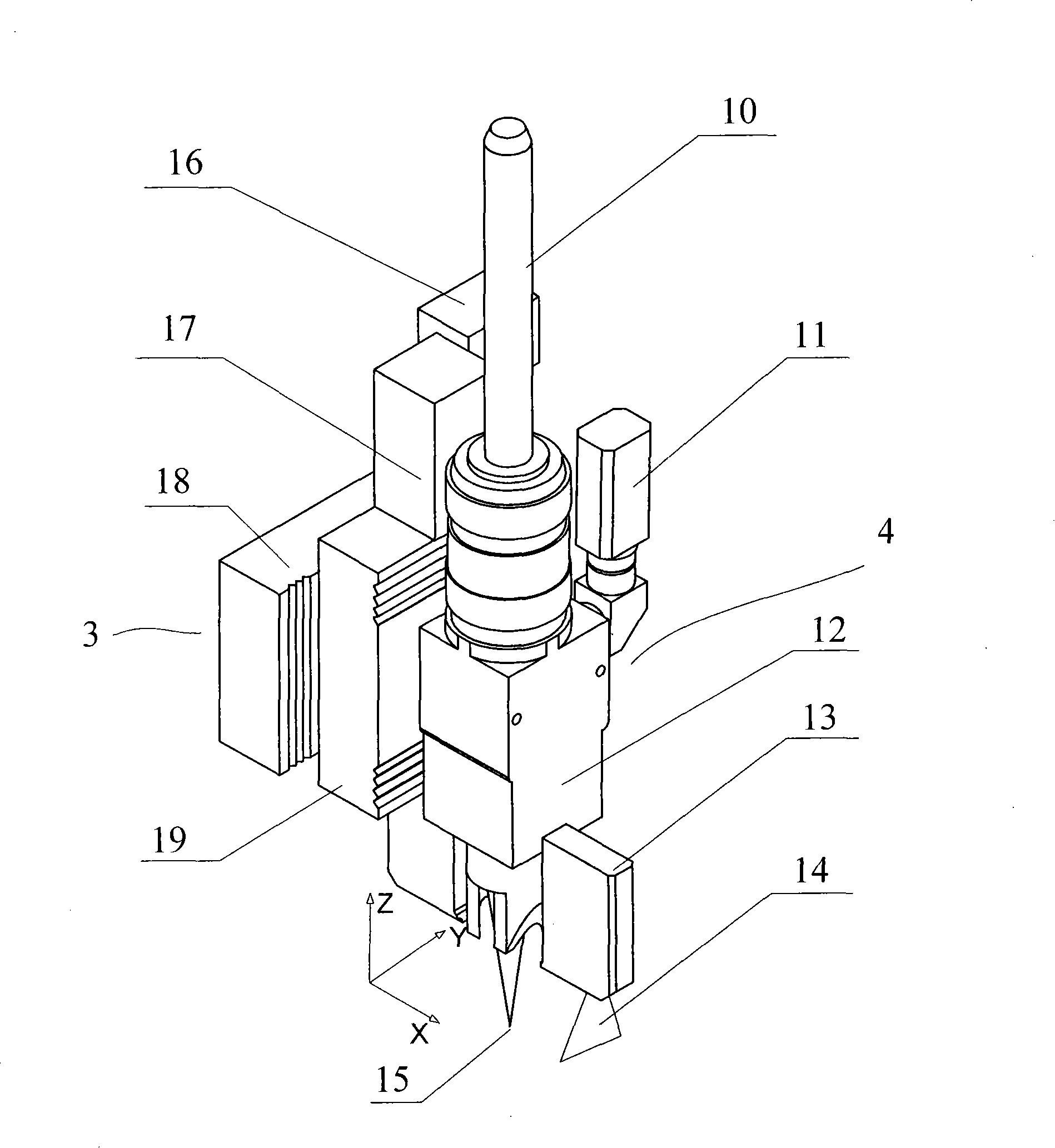 Device and method for making robot track given route at high accuracy