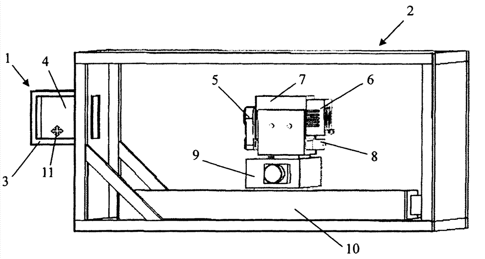 High-speed neutron photographing device