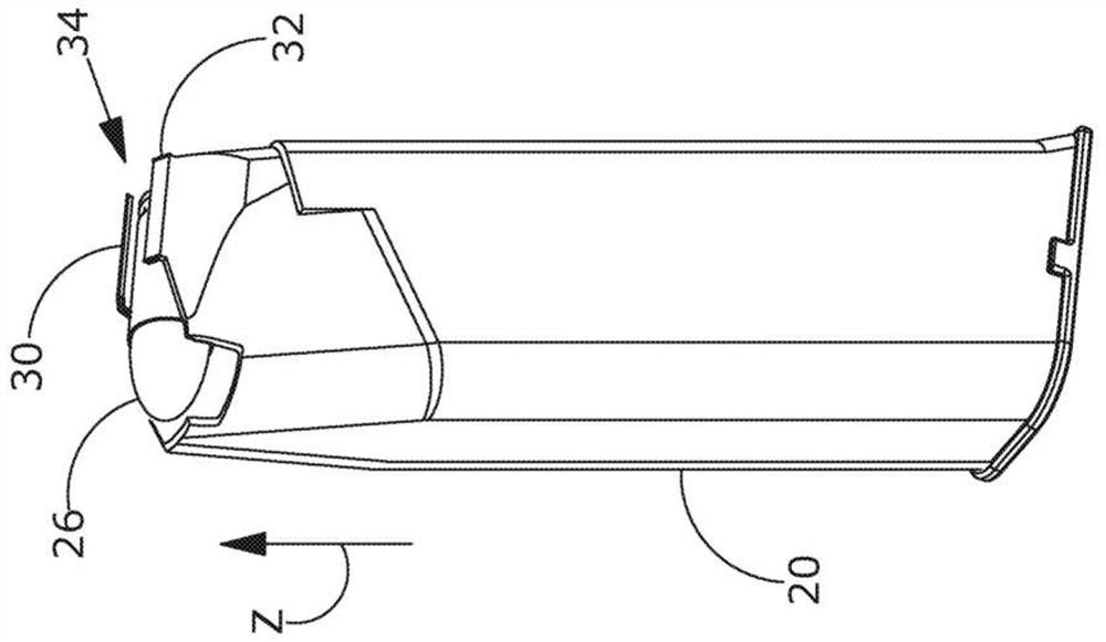 A device and method for loading a cartridge into a magazine