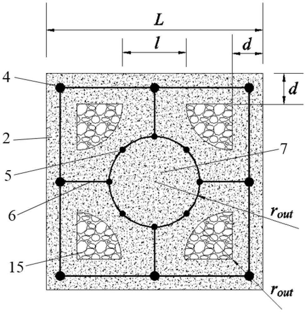 An anti-slide pile structure with multi-area joint drainage function and its construction method