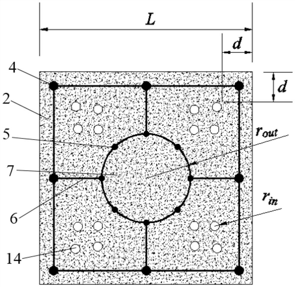 An anti-slide pile structure with multi-area joint drainage function and its construction method