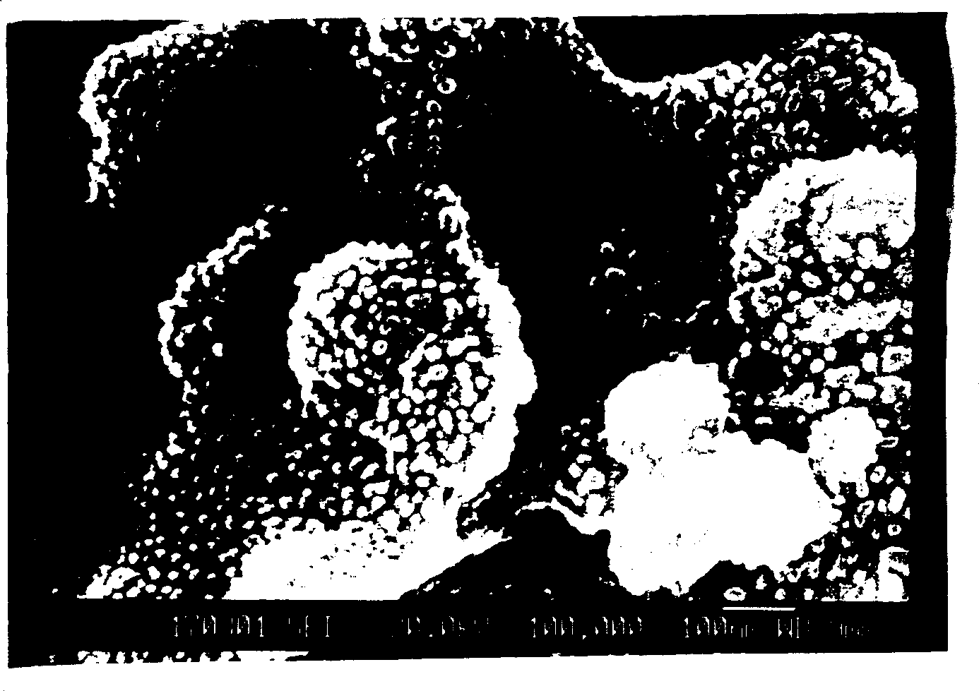 V2O3 and its blended nano powder and its preparing method