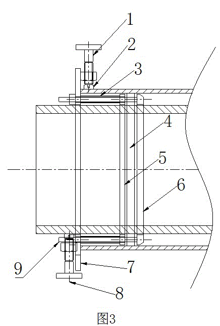 Foam insulated pipe plugging device and plugging method