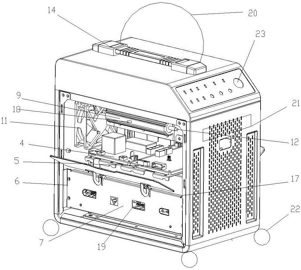 Intelligent charging apparatus for lithium battery pack