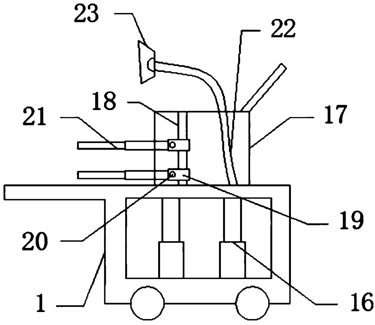 Experimental platform used for computer-aided teaching