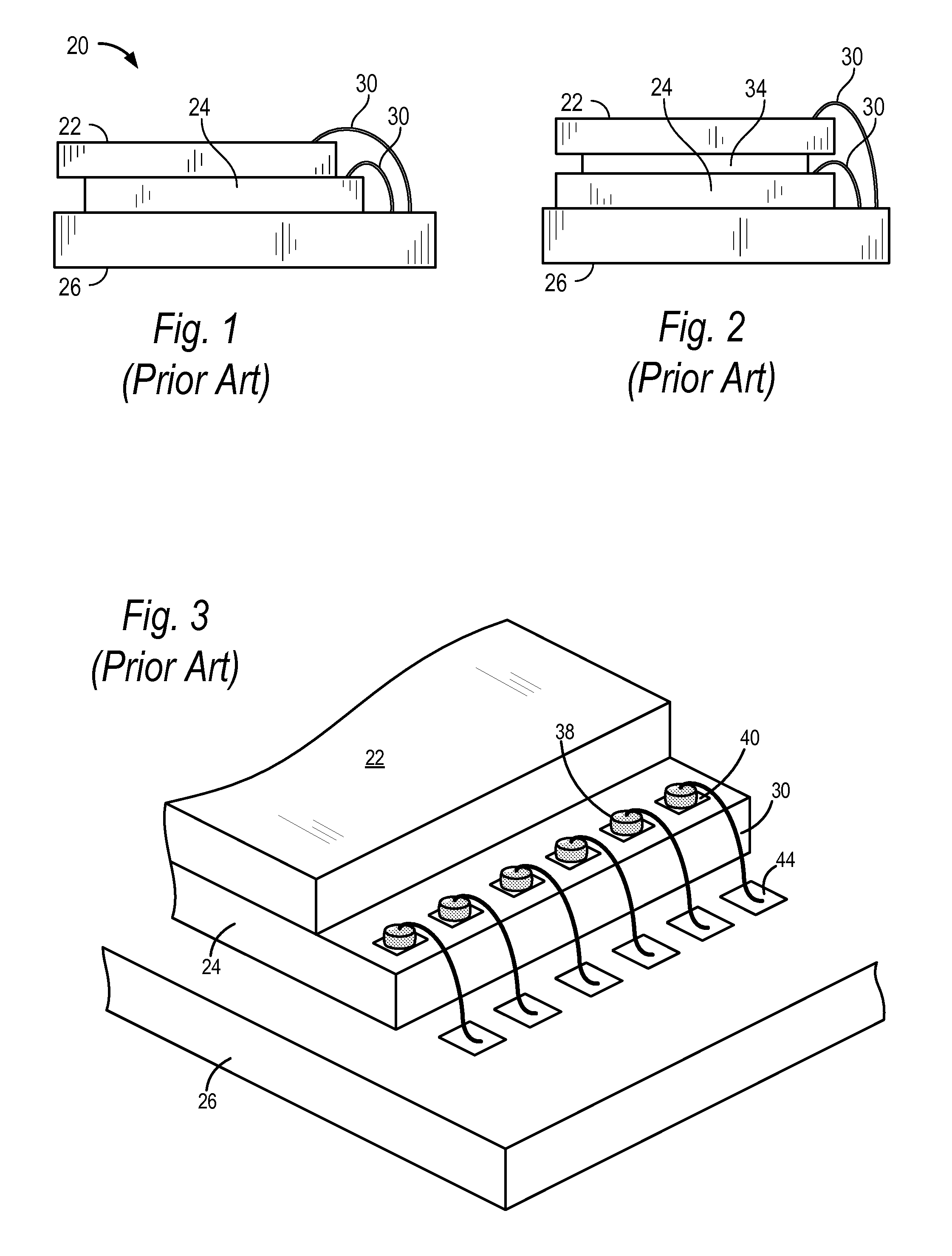 Wire on wire stitch bonding in a semiconductor device