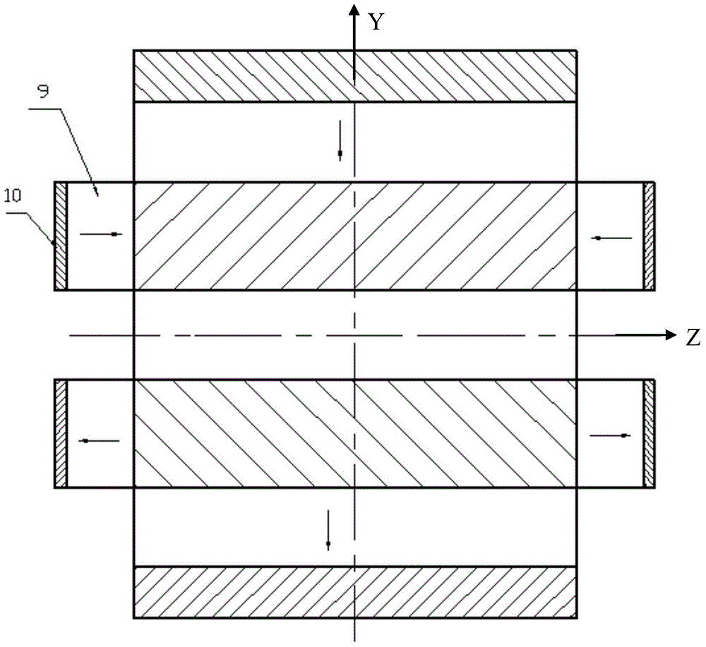 A Double Air Gap Closed Ring Permanent Magnet Magnetic Circuit