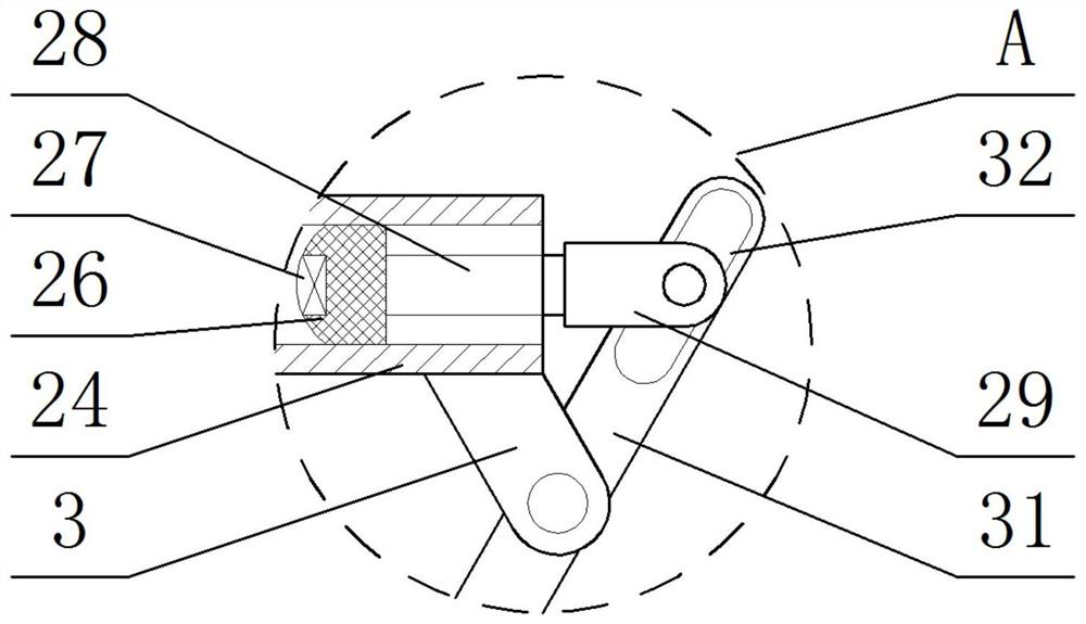 Printing detection and excess material detection device for 3D printer