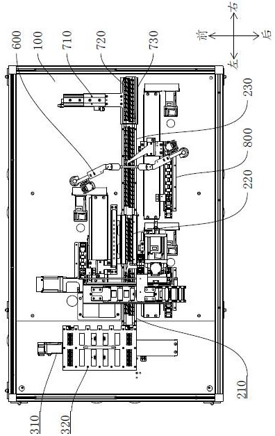 Terminal gluing inspection machine