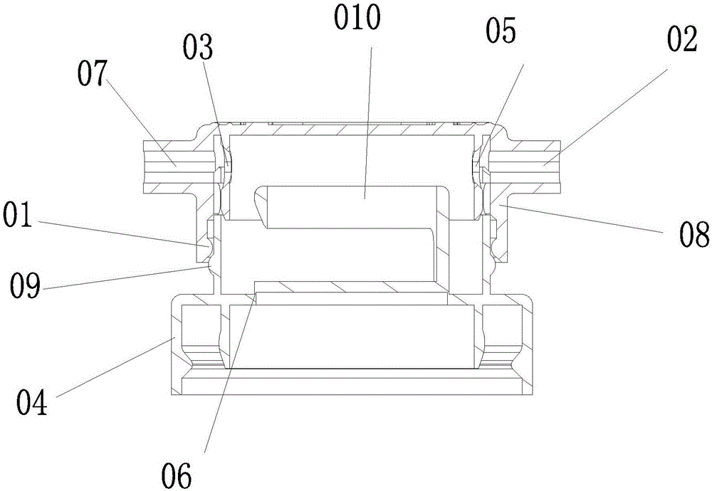 Compound cover capable of being rotatably opened