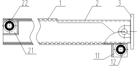 Movable platform floor bearing support system