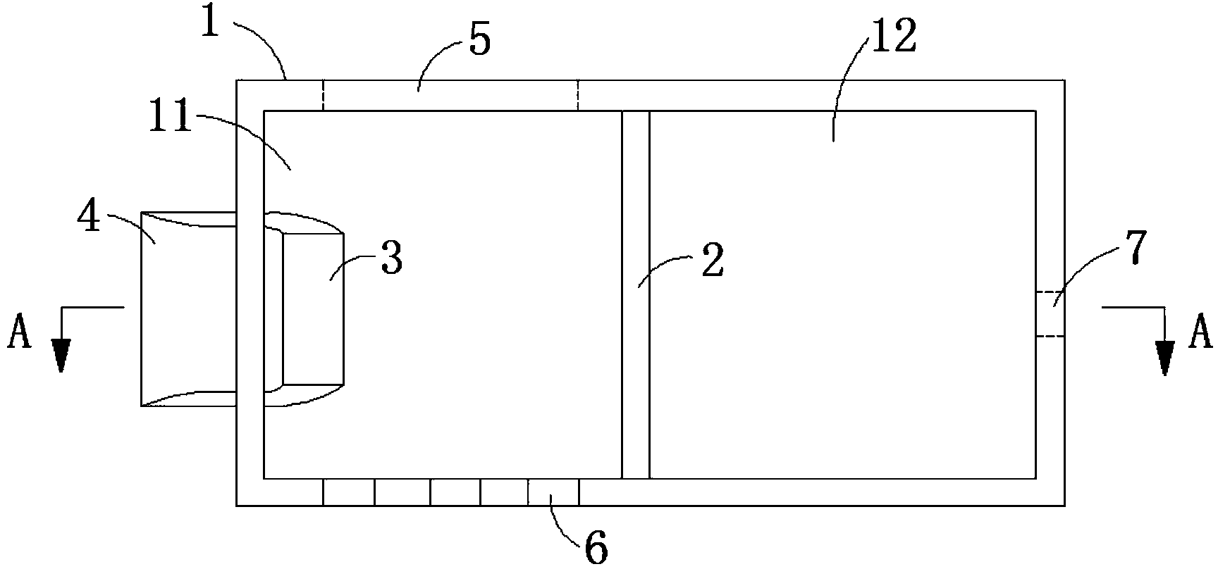 Smelting water receiving and residue filtering tank