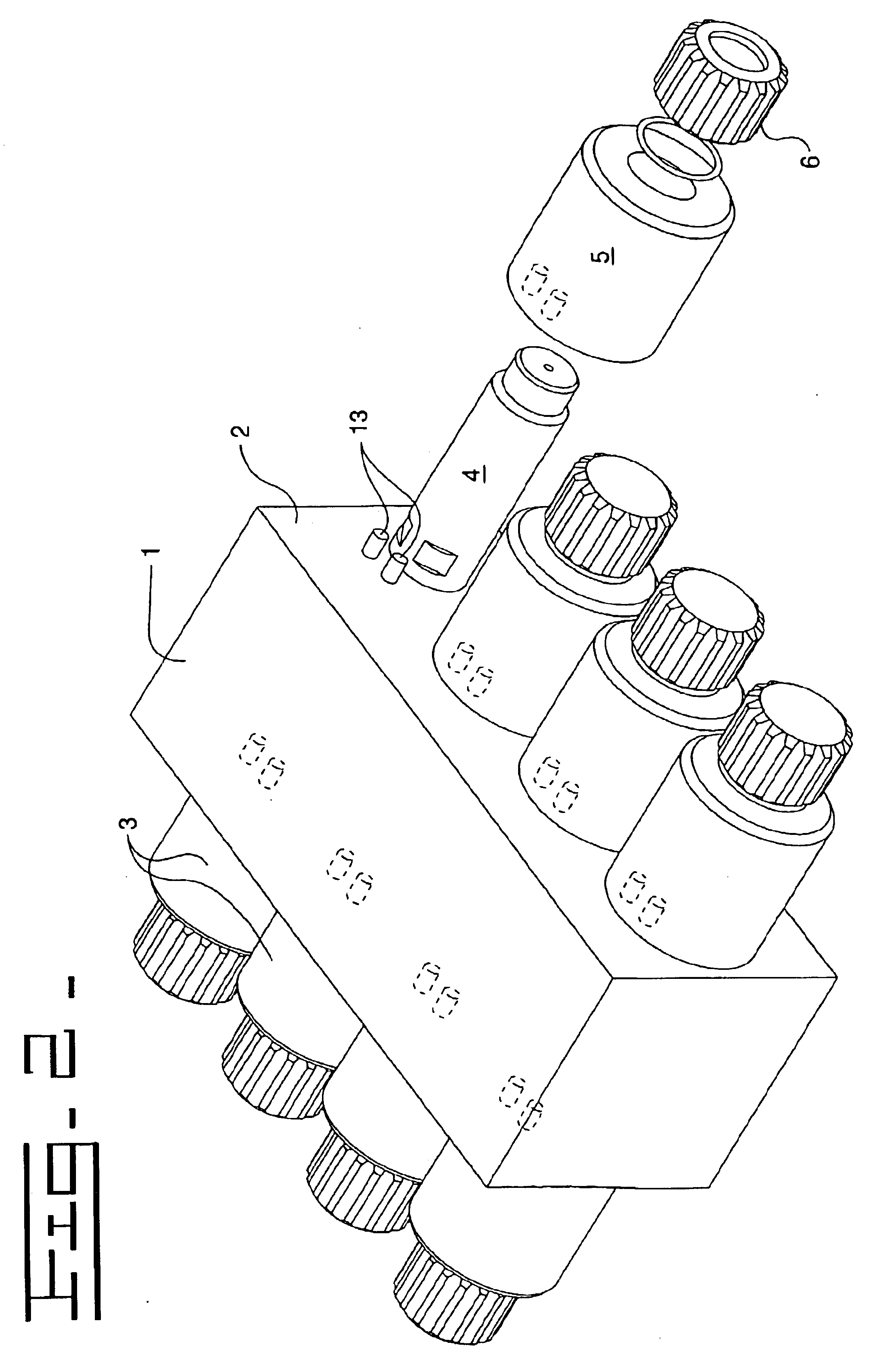 Connection device and associated process