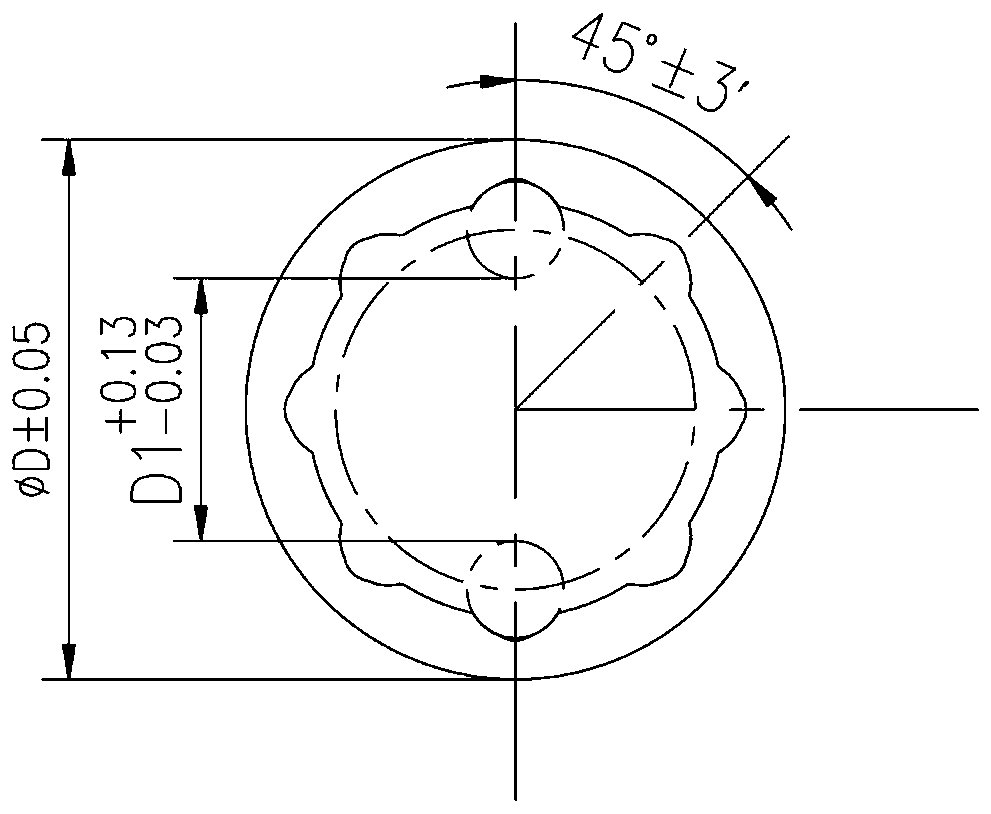 Production method of automobile steering pipe column seamless steel pipe