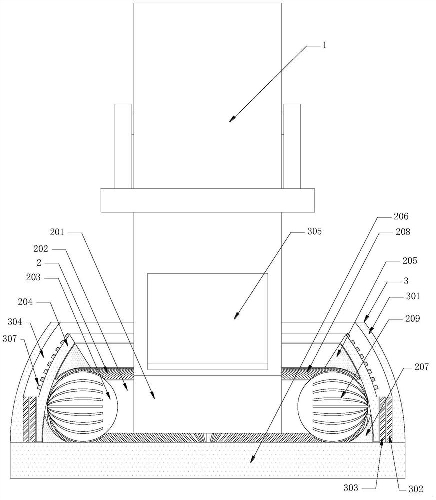 Inclination-angle-adjustable steel structure support