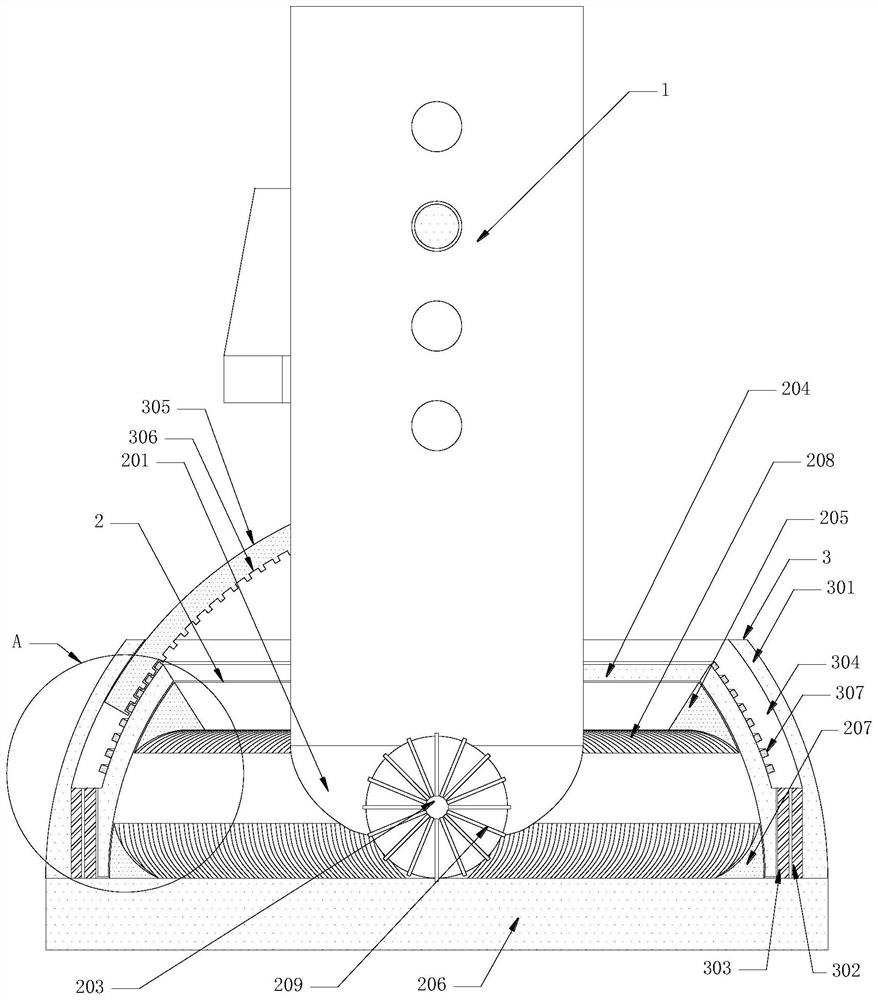 Inclination-angle-adjustable steel structure support