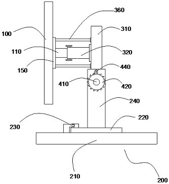 Computer screen capable of rotating in all directions