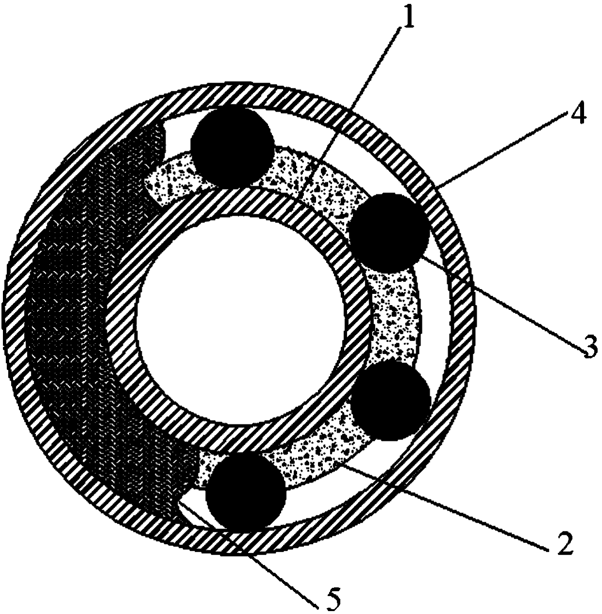 Novel magnetic fluid bearing and manufacturing method thereof