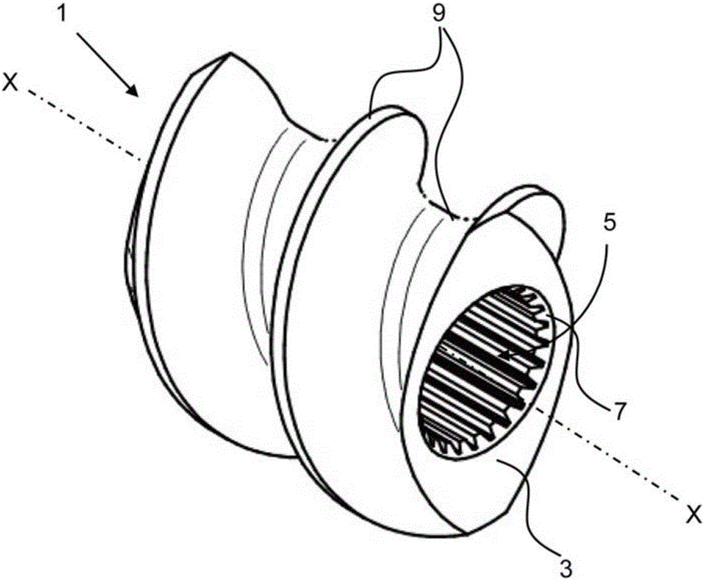 Screw elements and method for manufacturing screw elements