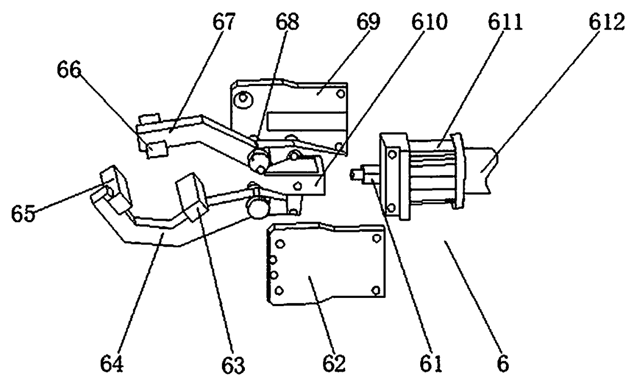 Intelligent manufacturing device based on industrial robot and using method