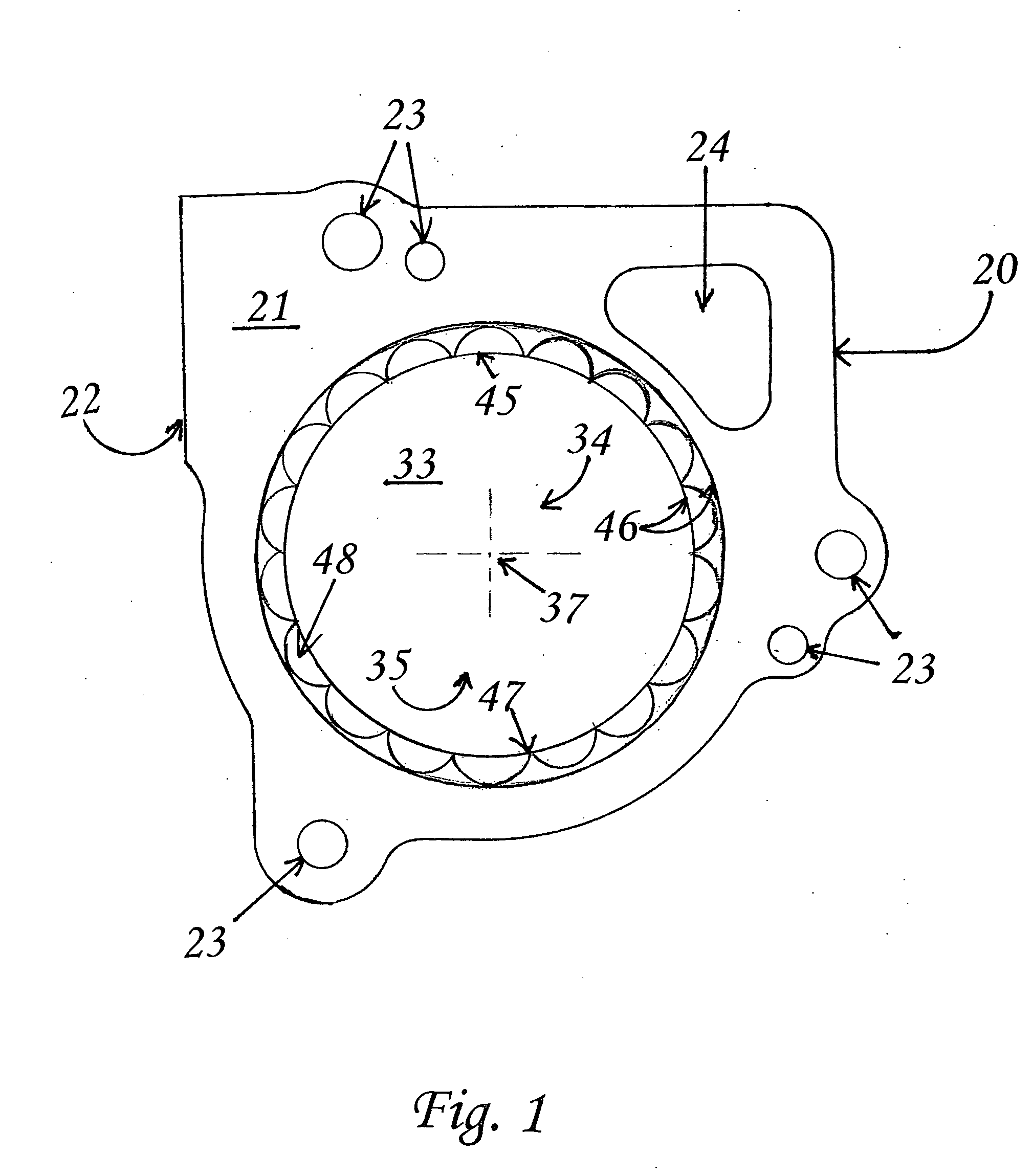 Spacer plate for use with internal combustion engines