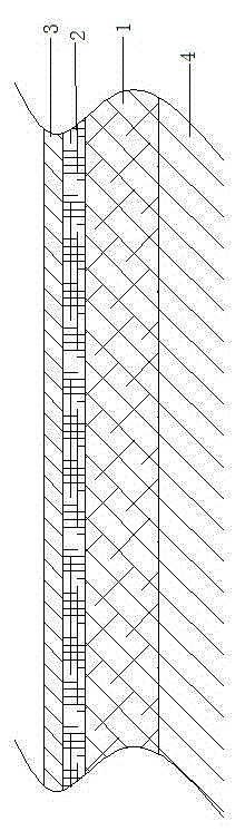 Panel structure for simulating gravel dam bursting test and manufacturing method of panel structure