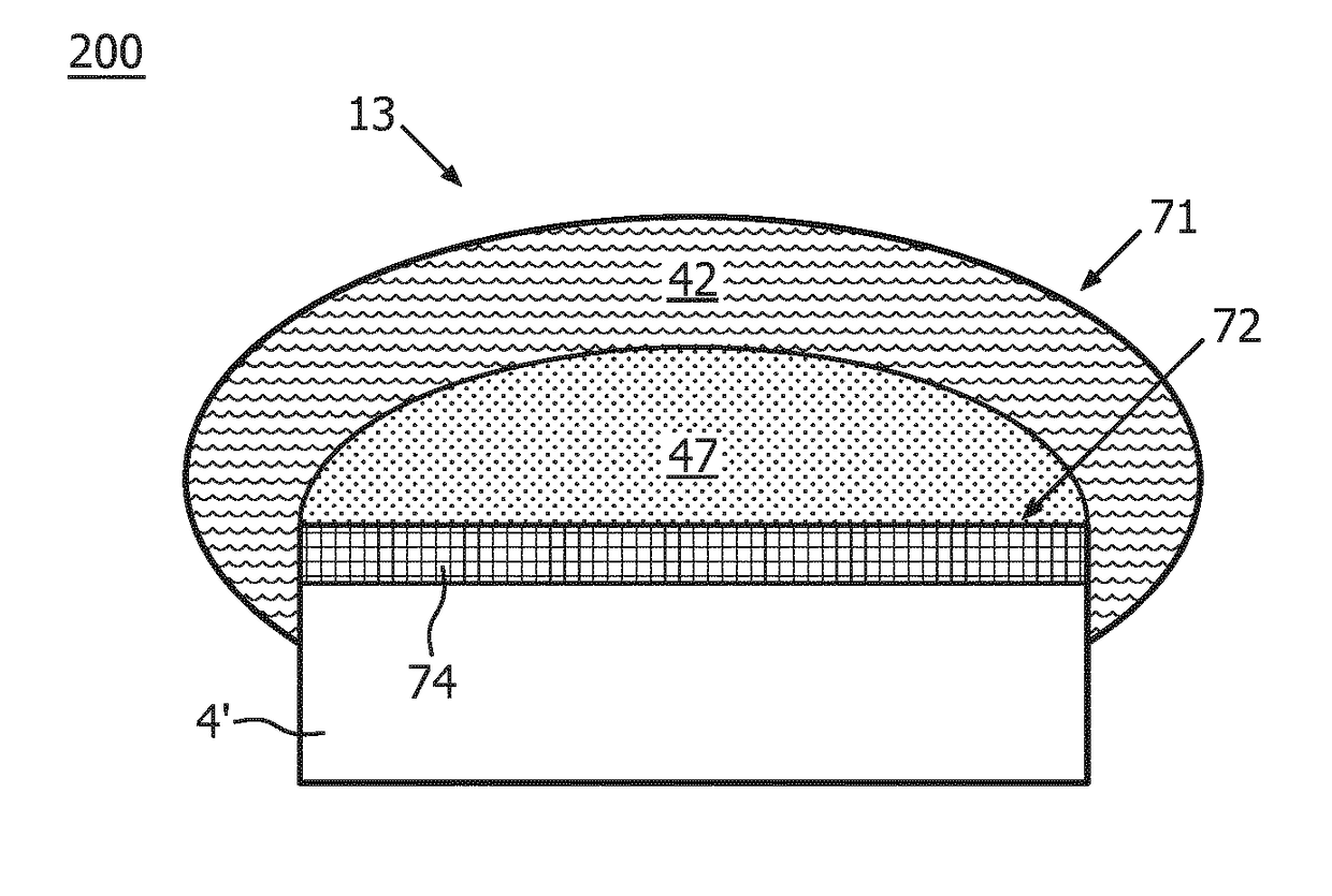 An acoustic window layer for an ultrasound array