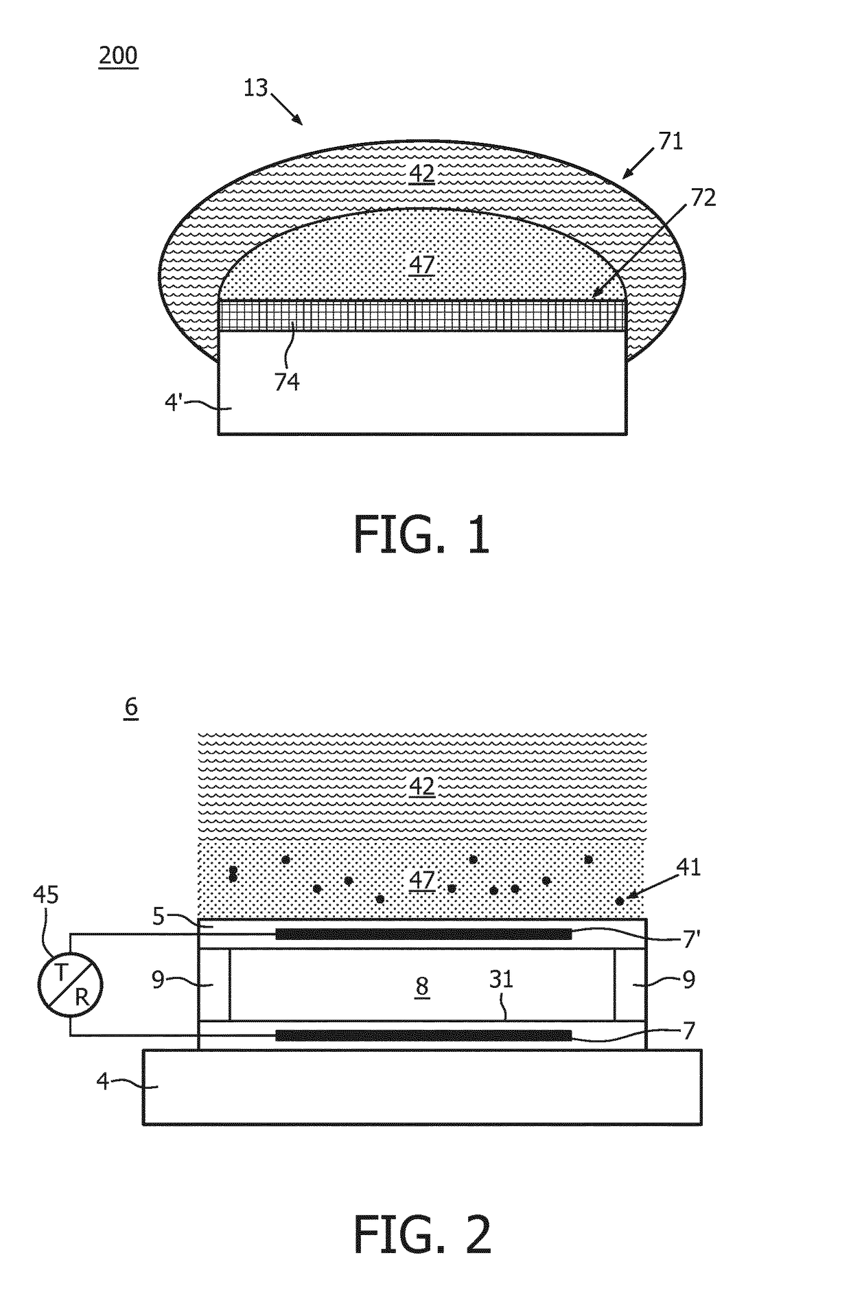 An acoustic window layer for an ultrasound array