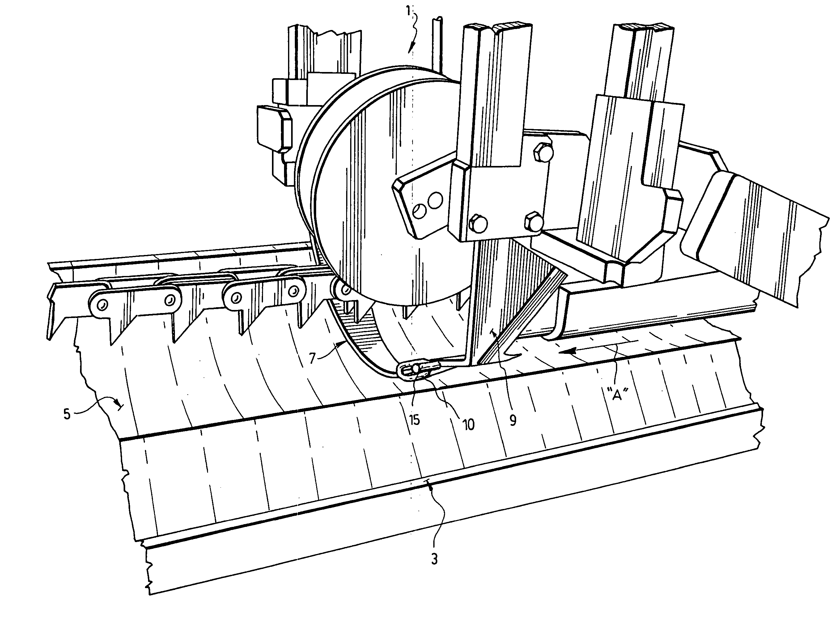 Loin puller with two separate cutting blades