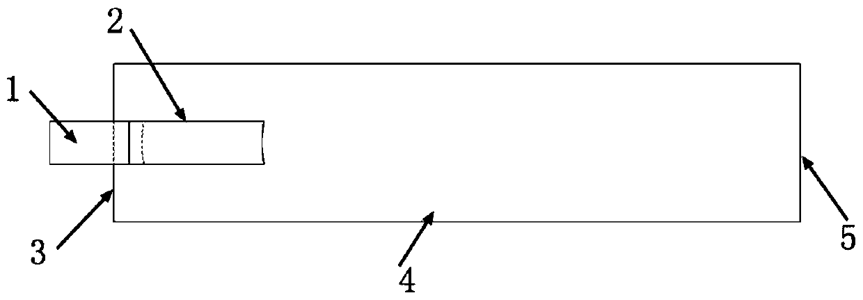 A rectangular waveguide te  <sub>10</sub> mode to circular waveguide te  <sub>21</sub> mode exciter