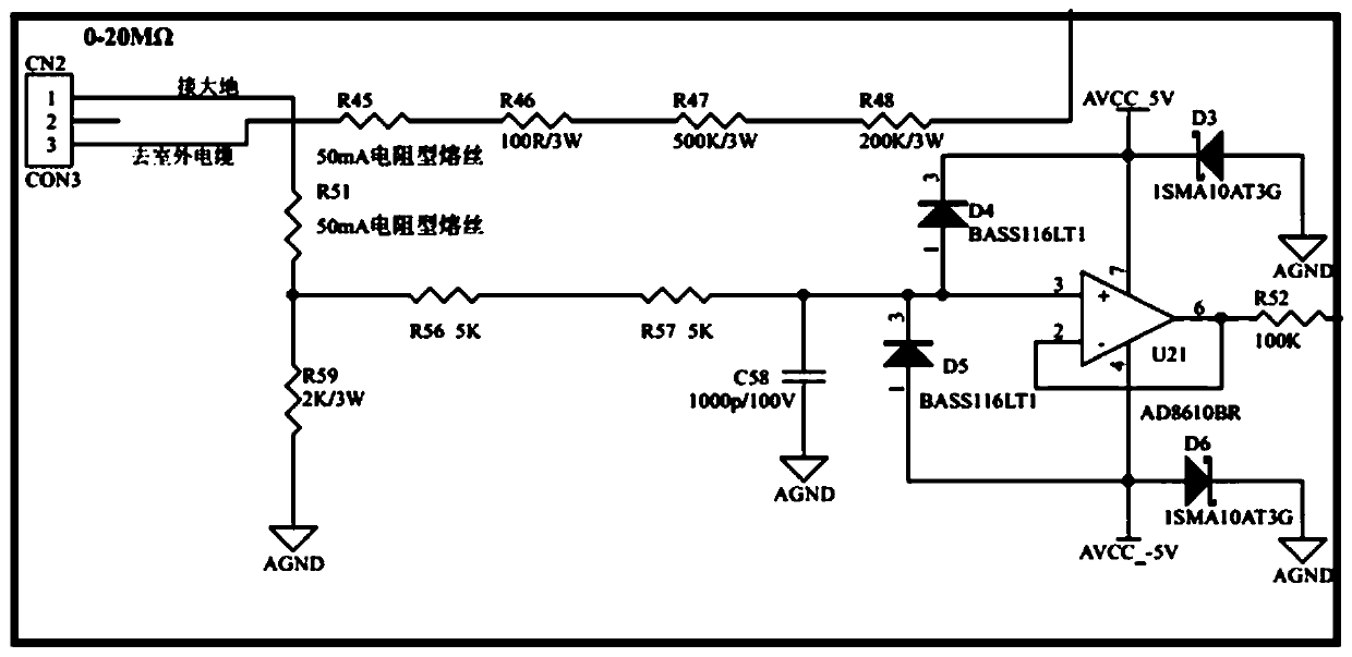 Railway signal cable insulation low-voltage rapid online testing device and method