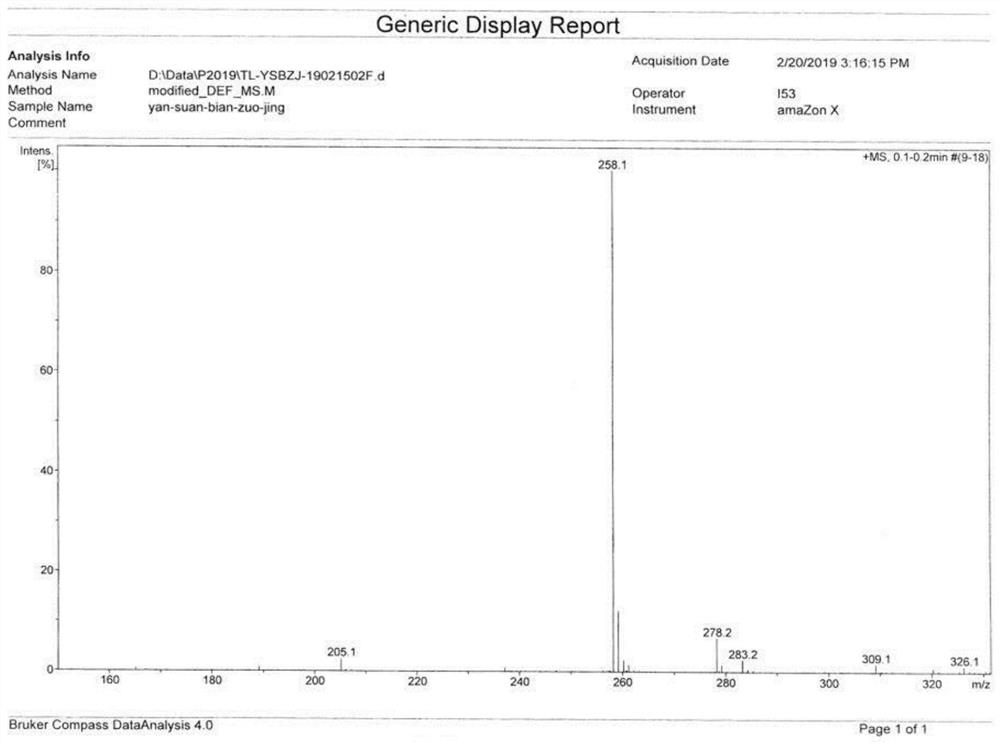 Method for synthesizing benserazide hydrochloride through continuous flow