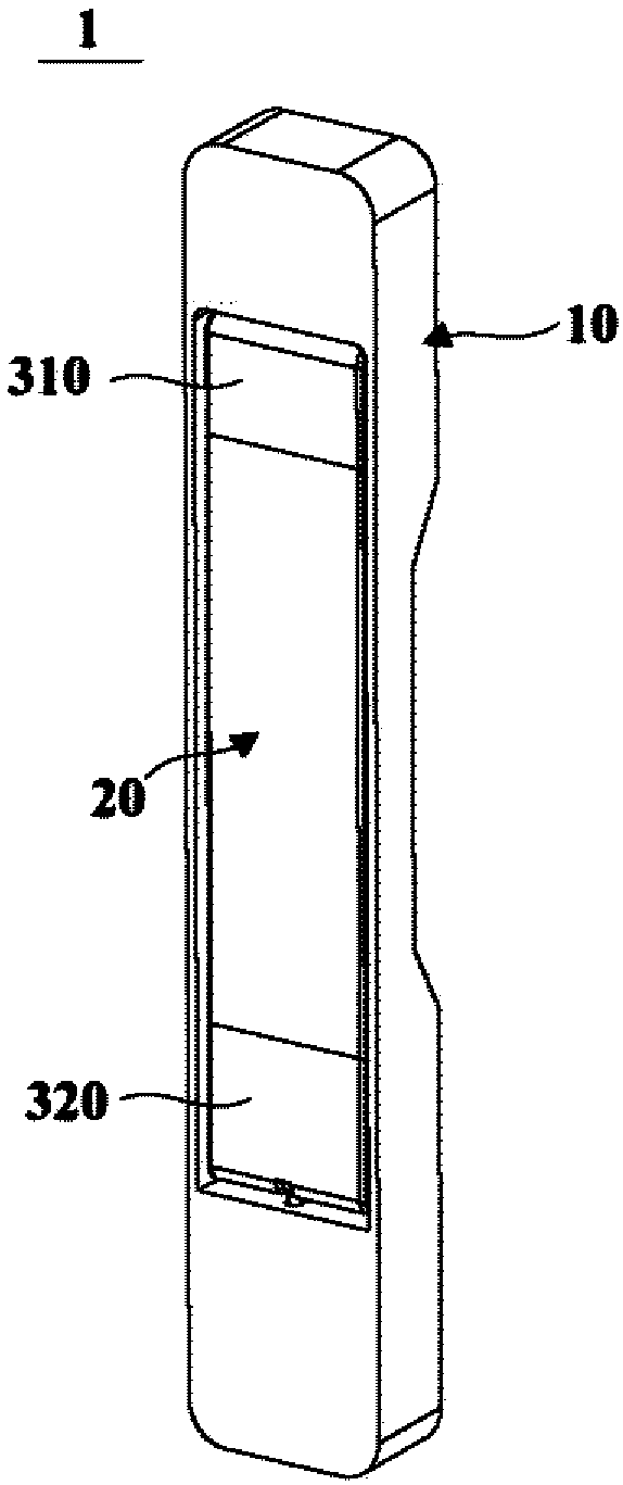 Handle assembly for refrigeration device and refrigeration device