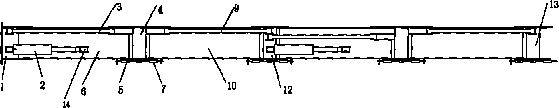 Multi-joint mechanical arm mechanism