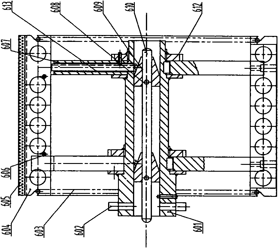 Large extruder cylinder inner bore honing device